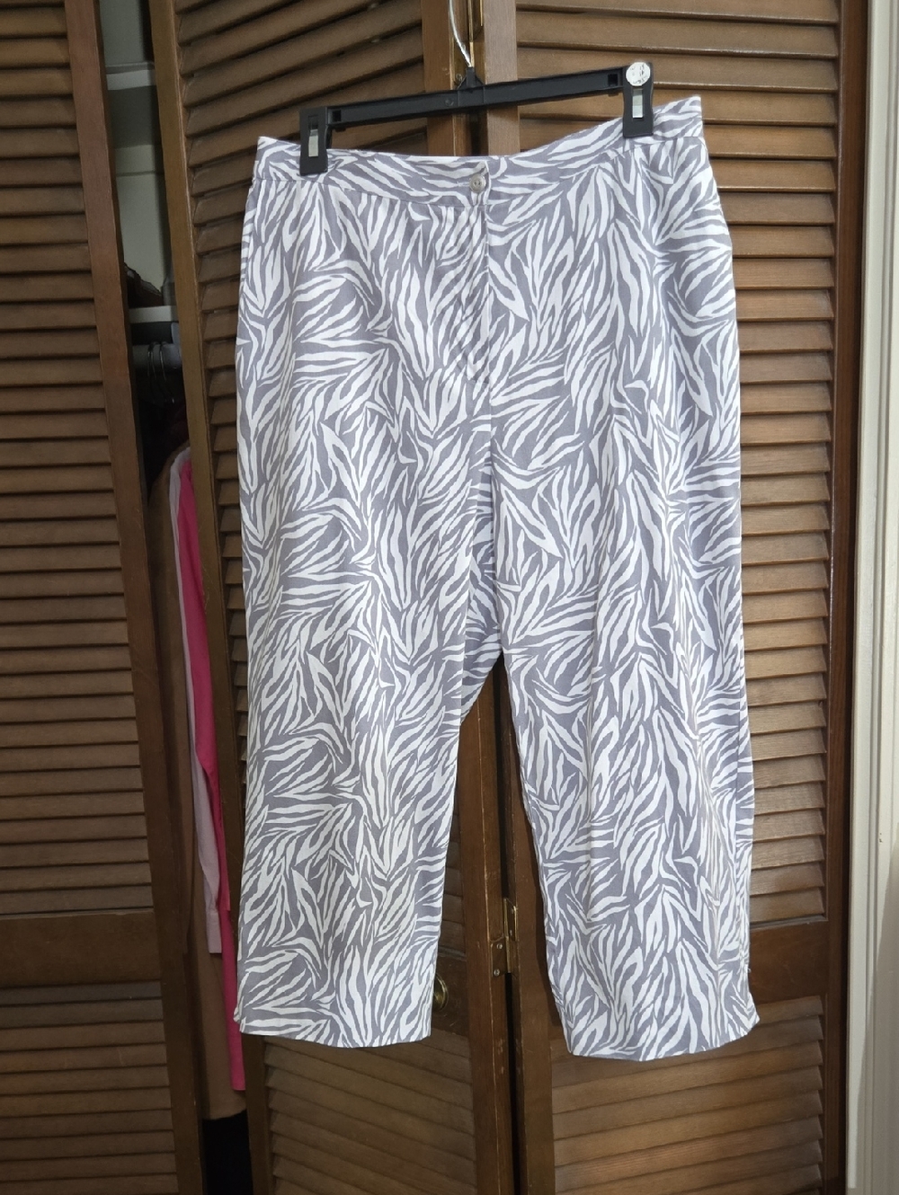Samantha Grey  Zebra Print Capris
